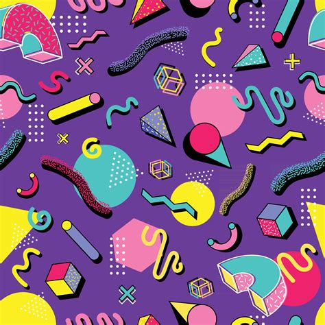 90s pattern background